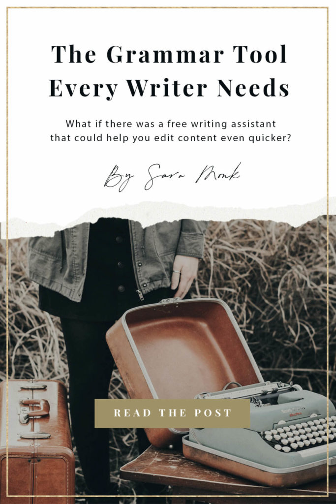If you are a writer, then you are most likely aware that editing content can be time-consuming. Professional editors can be pricey, and let’s face it, not all of your friends want to proofread all of your content for you. 

What if there was a free writing assistant that could help you edit content even quicker? Would you sign up for it? #writingtools #grammarly #businesstools #writers #grammareditor #consciousentrepreneurs #spiritualpurpose #spiritualpath #writingpath #writingjourney 