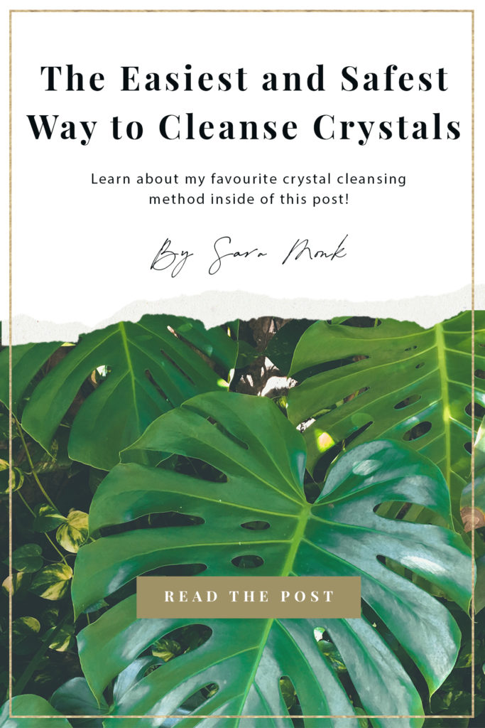 Learn about the safest way to cleanse crystals inside of this post. Not all crystal cleansing methods are safe nor the most convenient. For a simple and effective way to cleanse crystals check out the post. #crystals #crystalcleansing #crystalhealing #crystalsandstones #stonesandcrystals #spiritualawakening #consciousliving #cleansingcrystals #intentionalliving #spiritualpath