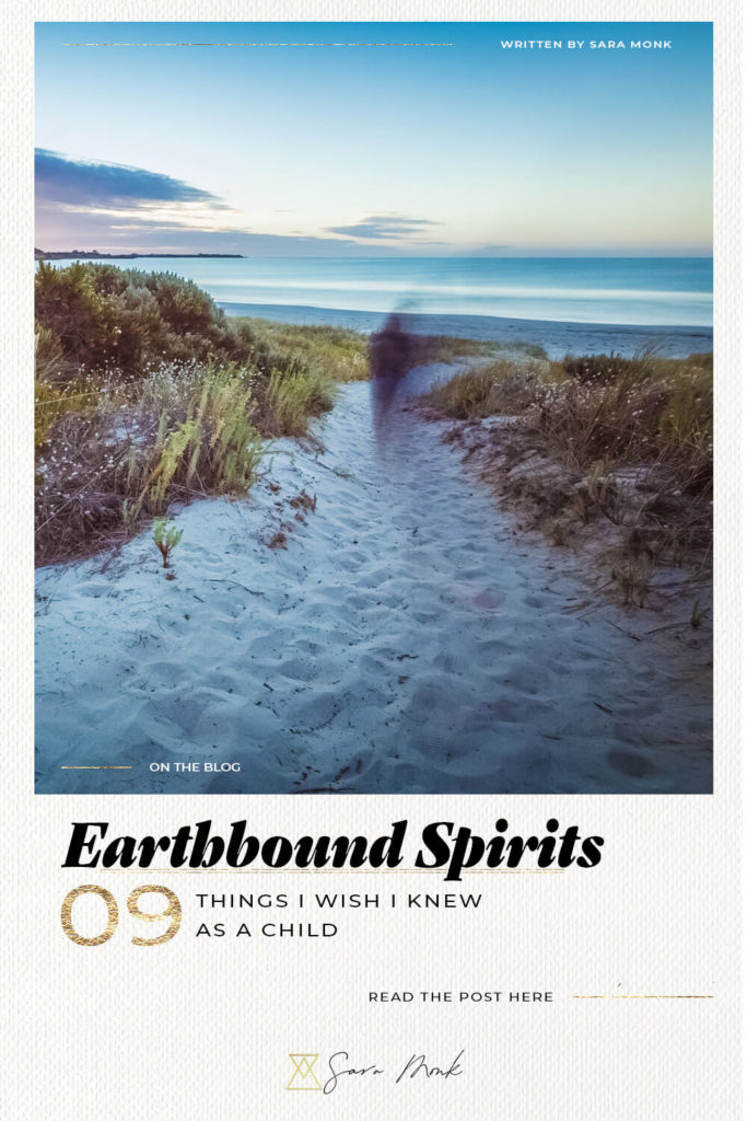 Did you have experiences with earthbound spirits growing up? If so, did you have any mentors to guide you through the experience, or did you find yourself alone and frightened of the spirit world? If the latter is you, I’m there with you. In this post, I’m going to share the things I wish I knew about earthbound spirits as a child with the hopes that it will make the spirit realm less scary for you. #spirituality #ghosts #mediumship #clairvoyance #spiritualjourney #consciousliving
