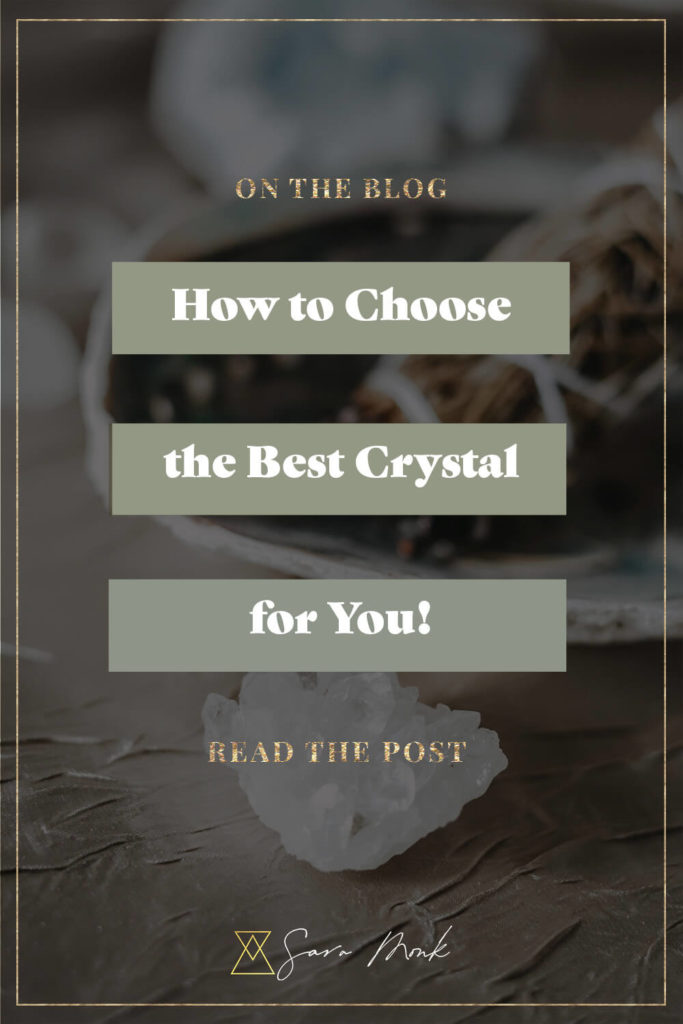 Wondering how you can be confident that the crystal you choose will assist you with your intention? I've got you covered! Learn how to choose a crystal that resonates with you and your intention inside this post! #crystalsandstones #crystalintentions #crystalsfor #crystalhealing #energyhealing #consciousliving