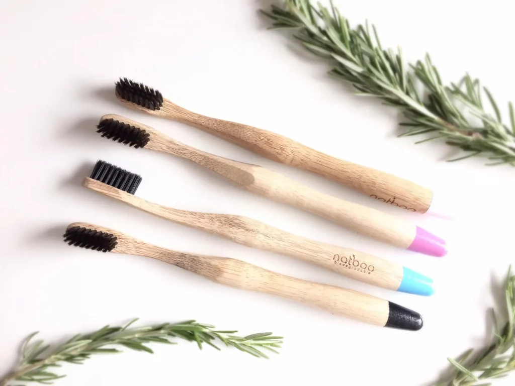 Bamboo Toothbrush, Plastic-Free.